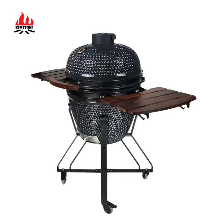 Commercial BBQ Outdoor Charcoal Grill 21 Inch Bucket BBQ Grill Barbecue Stove