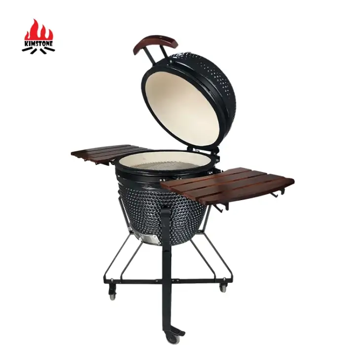 Commercial BBQ Outdoor Charcoal Grill 21 Inch Bucket BBQ Grill Barbecue Stove