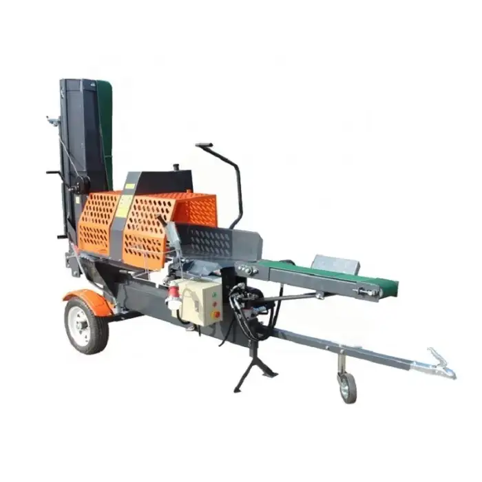 RIMA CE split wood firewood processor 27ton