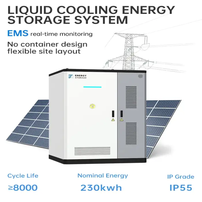 230kwh Hybrid Grid Commercial Built-in Energy Management All In One Solar System