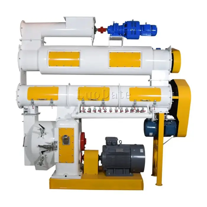 Superior Performance Animal Feed Pelletizing System Cattle Pellet Mill Guaranteed Poultry Feed Pellet Mill Machinery