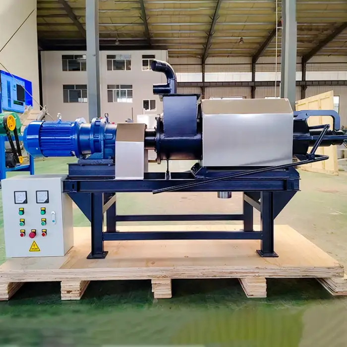 Automatic Animal Manure Processing Management Screw Press Cow Dung Drying Dewatering System Solid Liquid Separator Machine