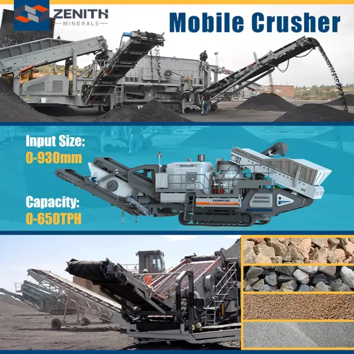 Rock Crushing Plant Mobile Crusher Stone Mobile Stone Jaw Crusher