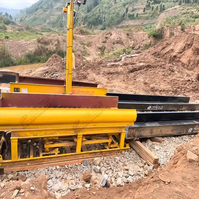 Mobile Alluvial Gold Washing Plant Gold Wash Plant Gold Mining Machine