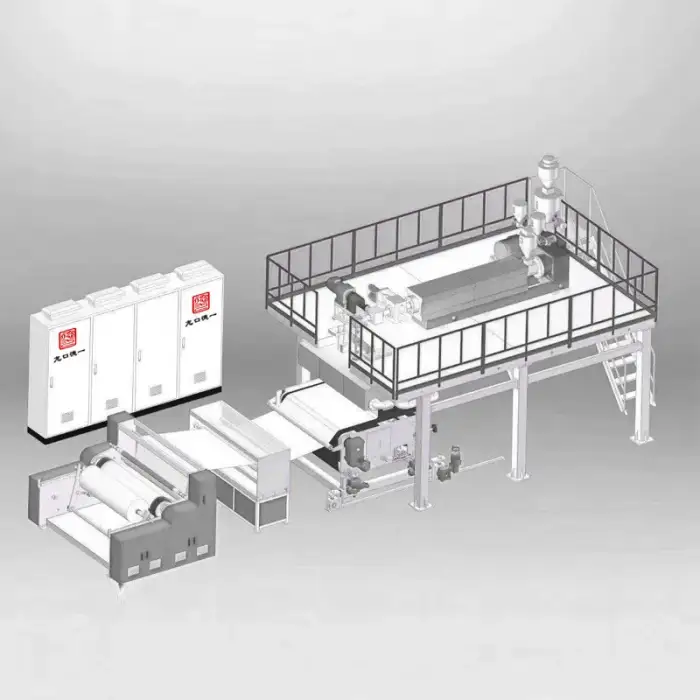 DY-3200 SMS PP Spunmelt Nonwoven Fabric Production Line