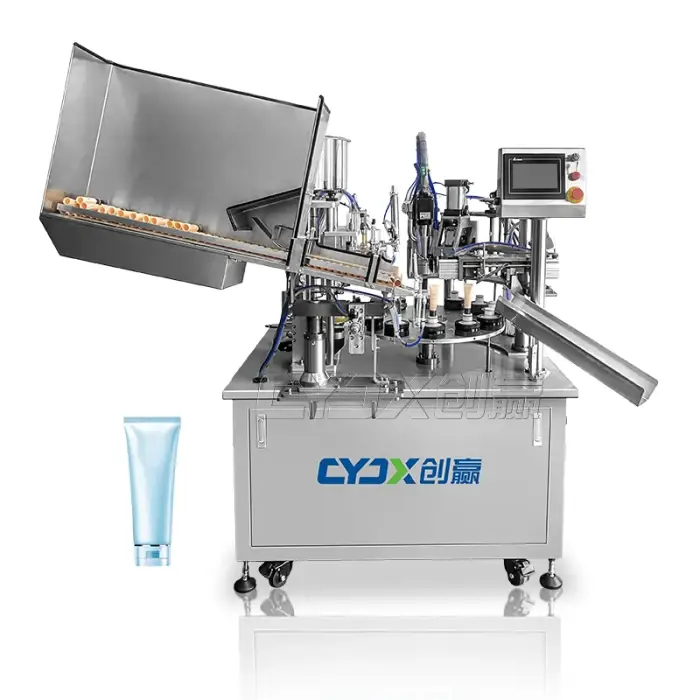 CYJX Automatic Plastic Laminated Soft Tube Filling Sealing Machine Cosmetic Cream Tube Filling Machine