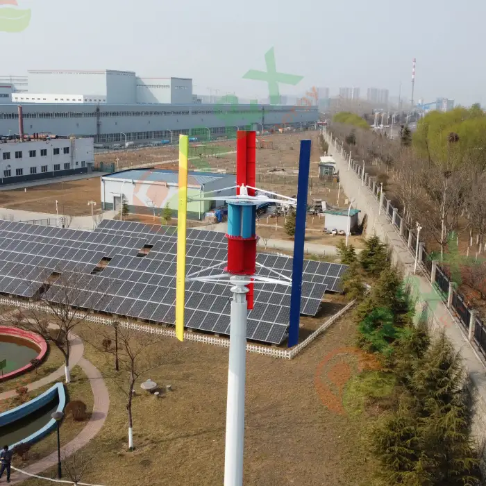 30KW Wind Generator Wind Turbine for solar panel System horizontal or vertical models