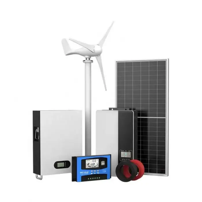 Home Use 5KW 10KW 15KW 20KW Wind Turbine Kit – Off-Grid Wind Solar Hybrid Power Generation System