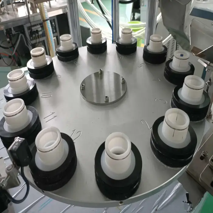 automatic laminate tube labeling lifting and filling sealing machine for toothpaste