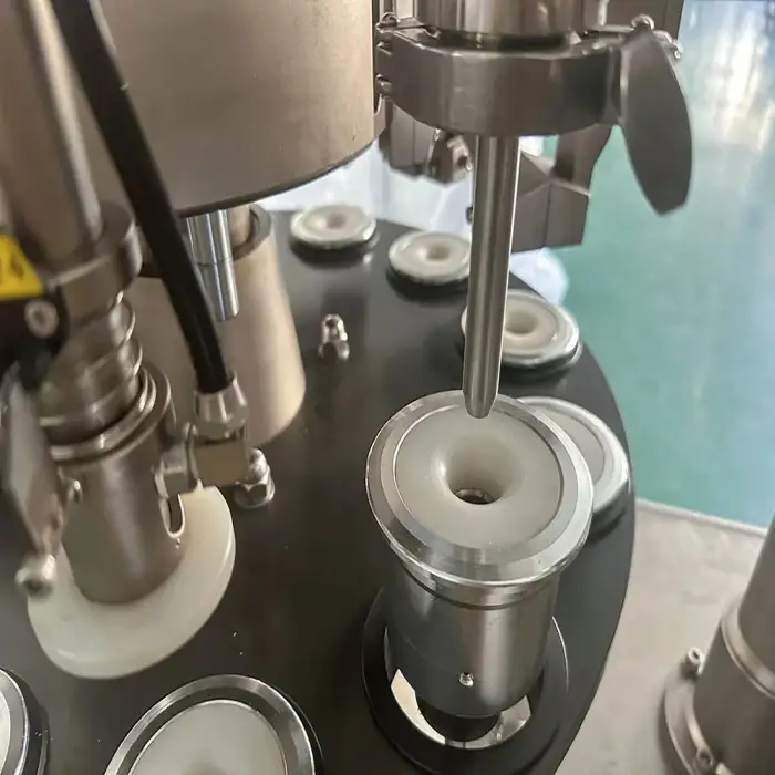 compact design laminated tube filling sealing machine