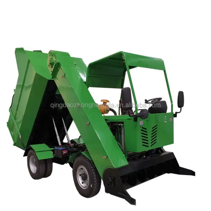 Dairy Farm Cow Sheep Animal Dung Cleaning Equipment manufacturers selling cleaner Car for Ranch