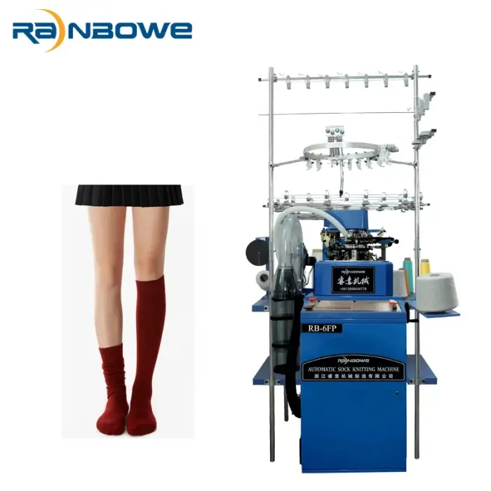 Automatic School Socks Making Machine For Making Stockings Sock Machine Price