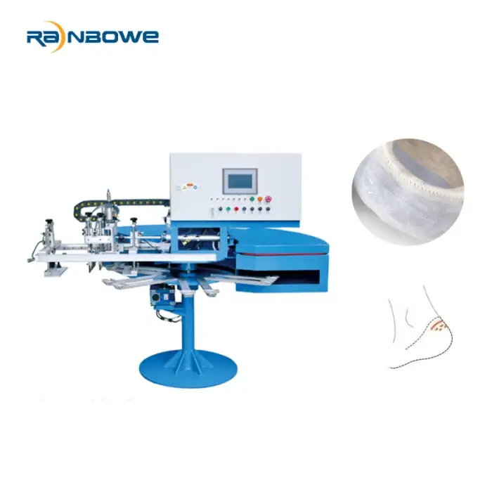 Rotary Sock and Glove Dotting Screen Printing Machine For Sale