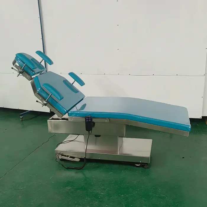 Ginee Medical Hospital Equipment Factory Price Electric Surgery Ophthalmology Operating Table ENT Surgical Bed