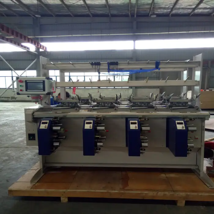 High Speed Automatic Air Covering Spandex Yarn Machine for Textile