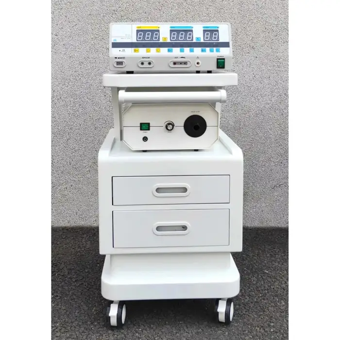 Medical HF Electrotome Hysteroscope Gynecological Surgery LEEP Knife Machine with Smoking Evacuator