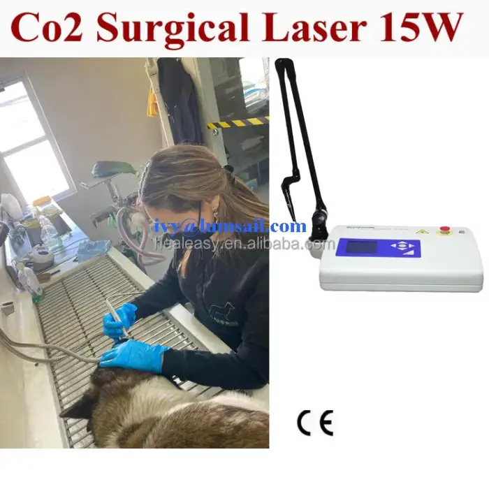 Laser Co2 15W For Veterinaria use Portable Veterinary Surgical CO2 Laser Cutting System Surgery CO2 Laser Machine