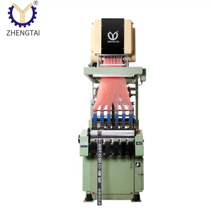 Fabric Elastic Non-elastic Light Weight Belts Tapes Making Mechanical Jacquard Loom Tape Weaving Machine