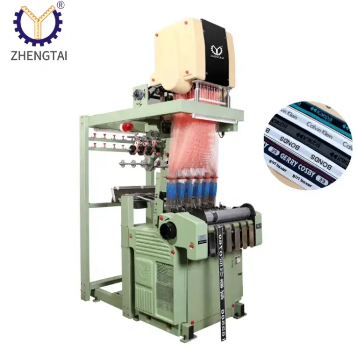 Fabric Elastic Non-elastic Light Weight Belts Tapes Making Mechanical Jacquard Loom Tape Weaving Machine