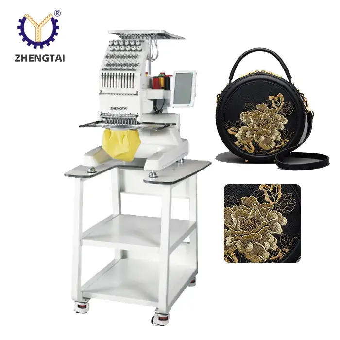 Automatic Apparel Machinery Price Fabric T Shirt Hat Flat Multi Needle Embroidery Machine