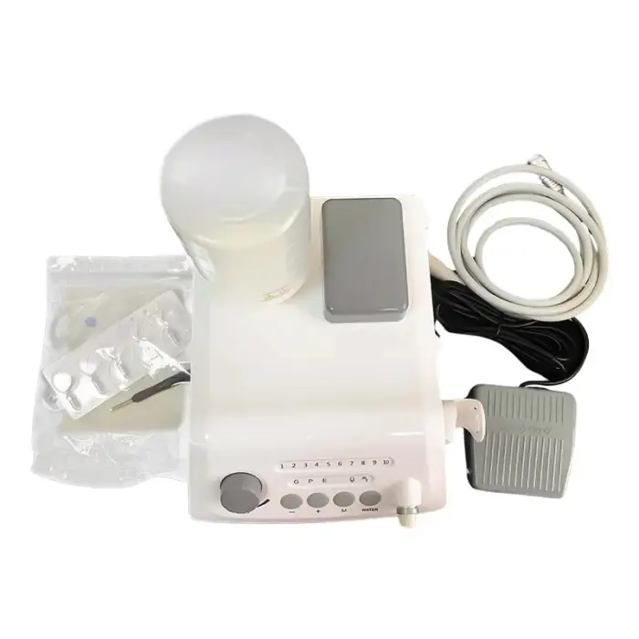 Smart F Vet Veterinary Equipment Portable Wireless Dental Ultrasonic Scaler Machine with LED Detachable Handpiece