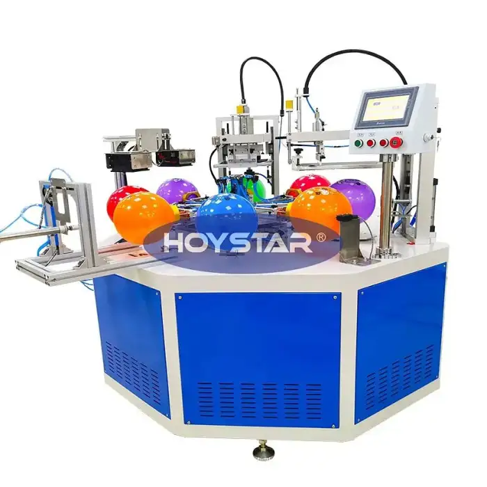 automatic screen printer 2 color latex balloon silk printing machine for sale