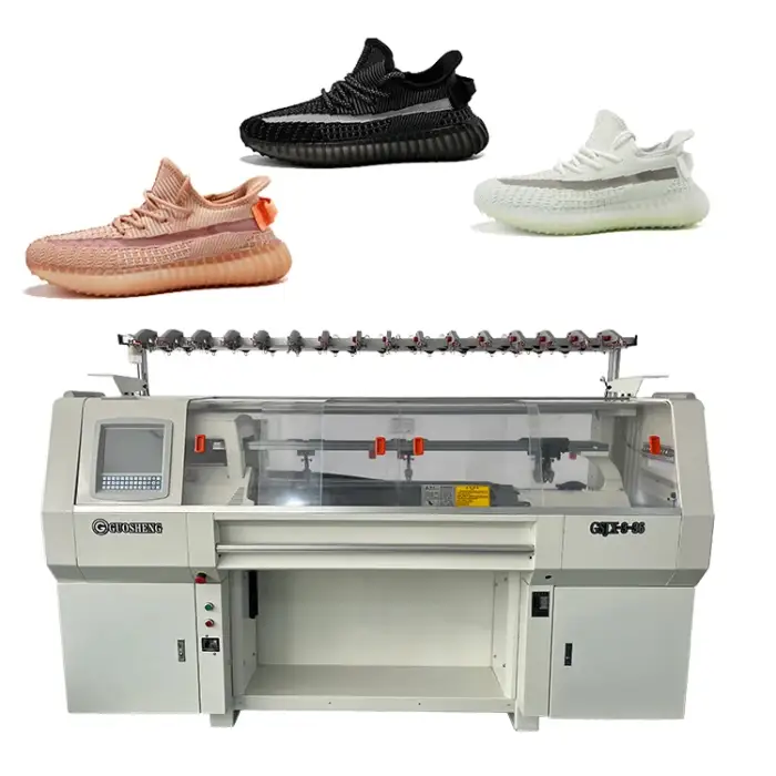 New Arrive Three System 14G jersey Shoe Upper Making Knitting Machine