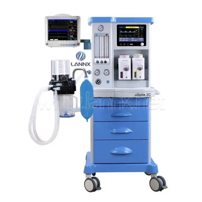 LANNX uSpire 2C Medical Supplier Medical Surgery Equipment anesthesia system Hospital Surgical Room Portable Anesthesia Machine