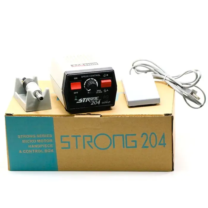 Dental Machine Strong 204 E-Type Handpiece Dental Lab Polishing Electric  35000RMP dental micro motor micro nx