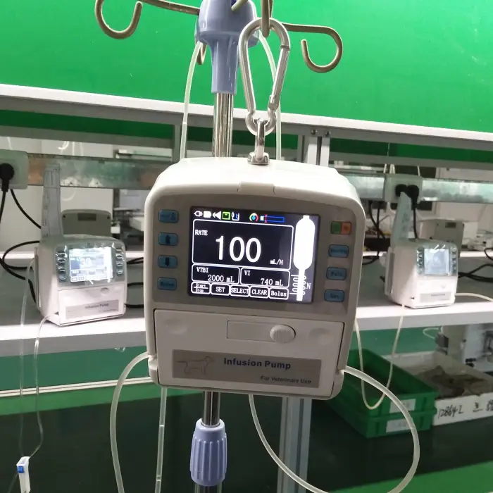 Solutions infuser machine for surgery medical giving set for infusion pump UNB12V burette iv infusion pediatric