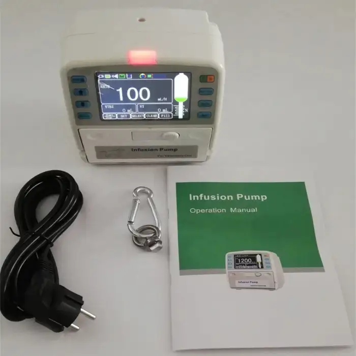 Solutions infuser machine for surgery medical giving set for infusion pump UNB12V burette iv infusion pediatric