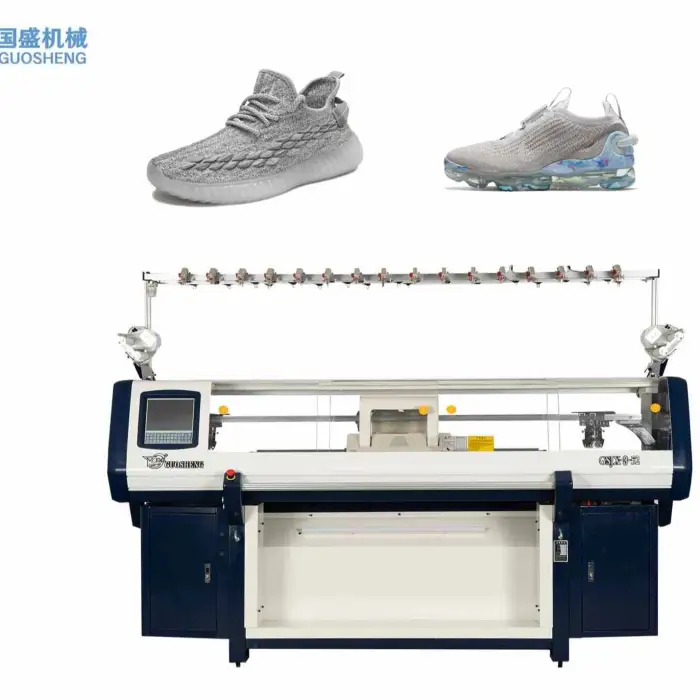 3D Fly low vamp shoes upper knitting machine