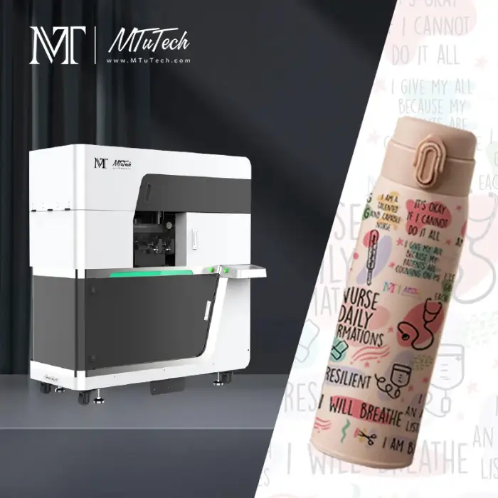 High-End 360 UV Rotary Printer for Tumbler Bottles Machinery