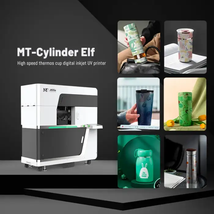 Cylindrical 360 UV Rotary Printer – Precision Printing for Tumblers and Bottles