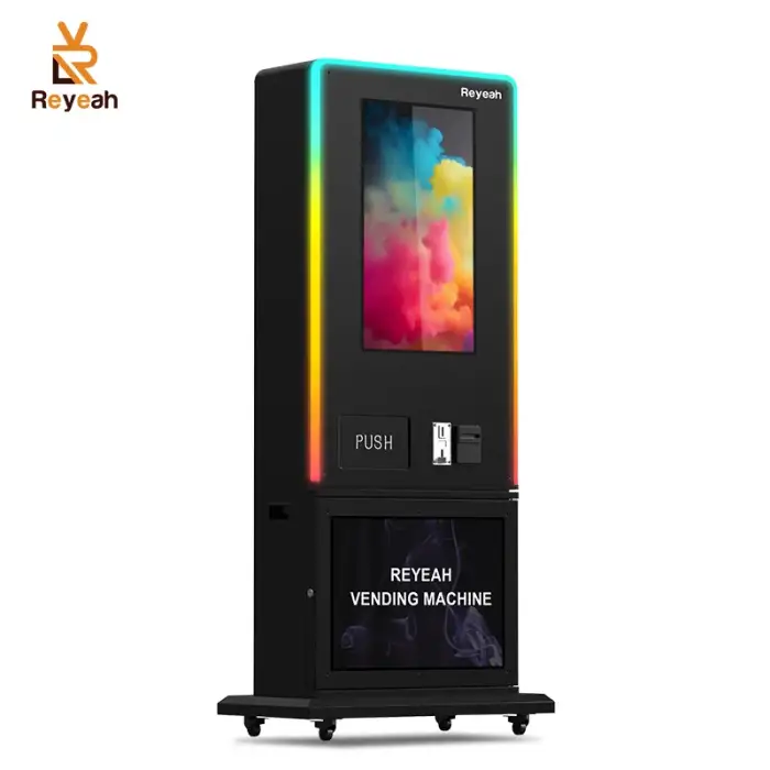 Customized Digital 32" Touch Screen Age Verification Tobacco Combo Vending Machine