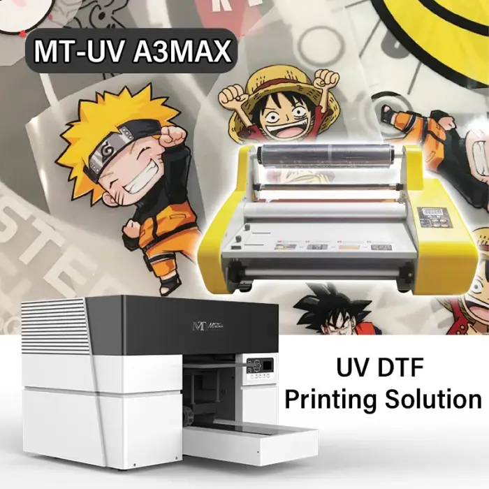 A3 UV Flatbed Printer MT-UV A3MAX UV DTF Printer No Limit for Substrate Surface