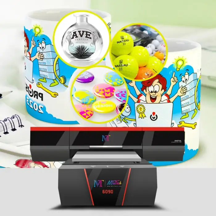 UV Printer 6090 for Souvenirs and Promotional Items Printer