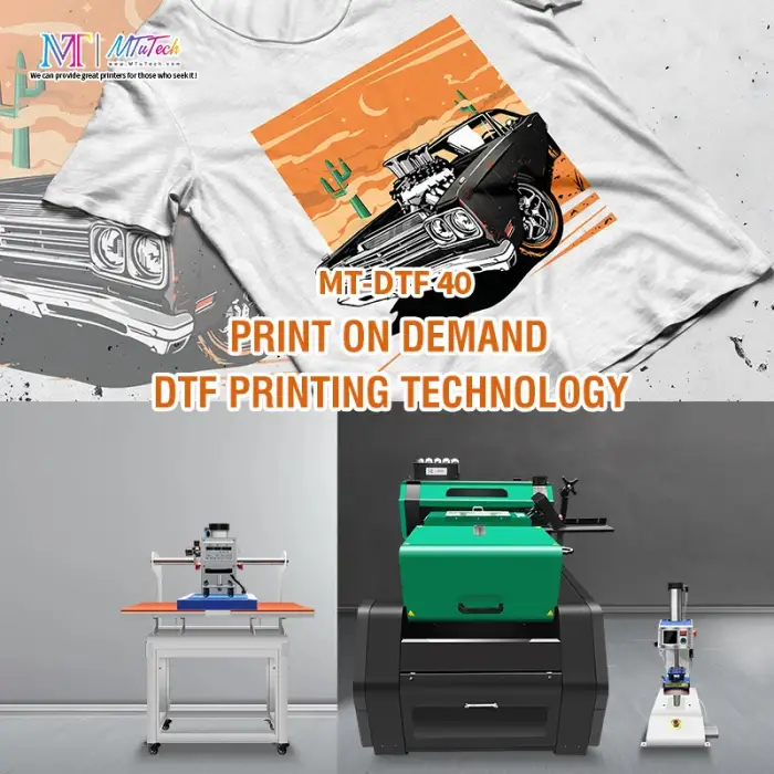 MT-DTF 40 i3200 DTF Printer Printing System for Custom Apparel Printing