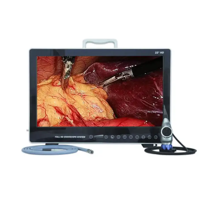 Endoscopy Endoscope HD 4K Camera System With LED Cold Light Source Medical Endoscope Camera Machine OEM  Available