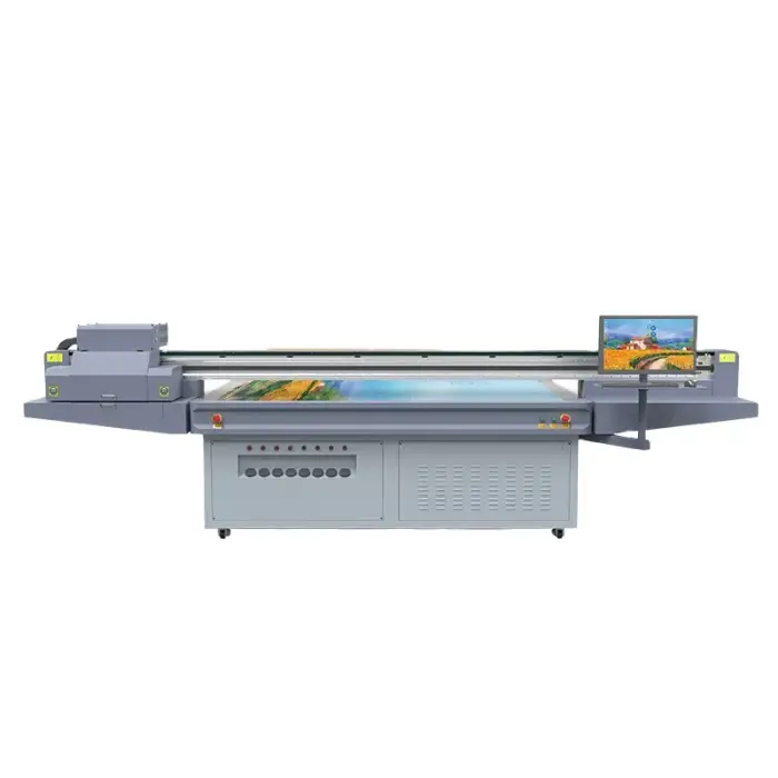 Industrial large format uv flatbed printer