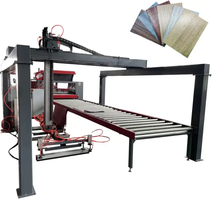 Plywood film mdf laminate cold glue press machine