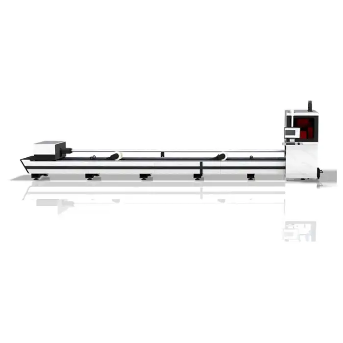 Fiiber laser cutting machine for metal pipe cutting with maximum 220mm diameter and 6m tube