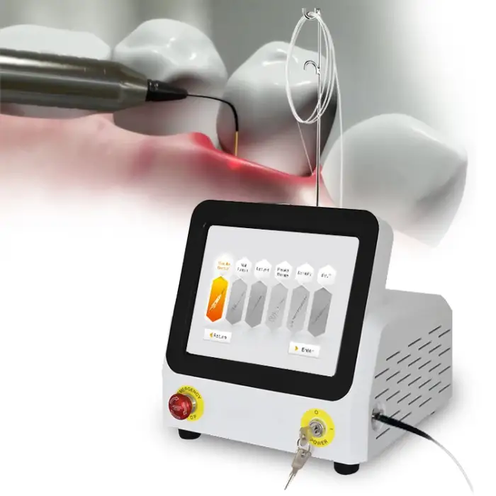 Diode Oral Soft Tissue Surgery 980nm dental laser Medical Dental Laser Machine For Gingivectomy