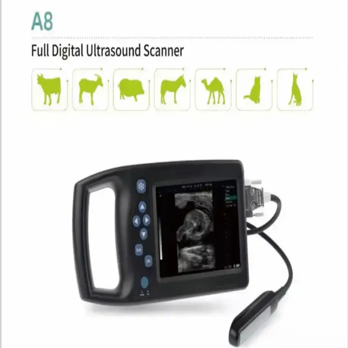 MT Medical Wireless Ultrasound Probe Portable Cattle Horse Ultrasound Scanner Machine For Veterinary Hospital