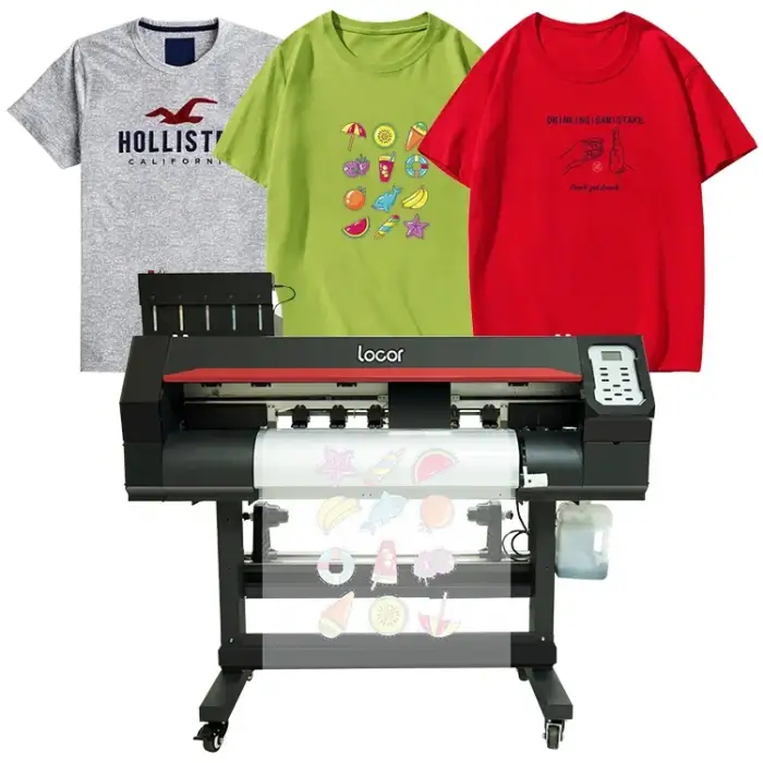 Locor 4720 XP600 borderless 60cm T-shirt DTF printing machine ...