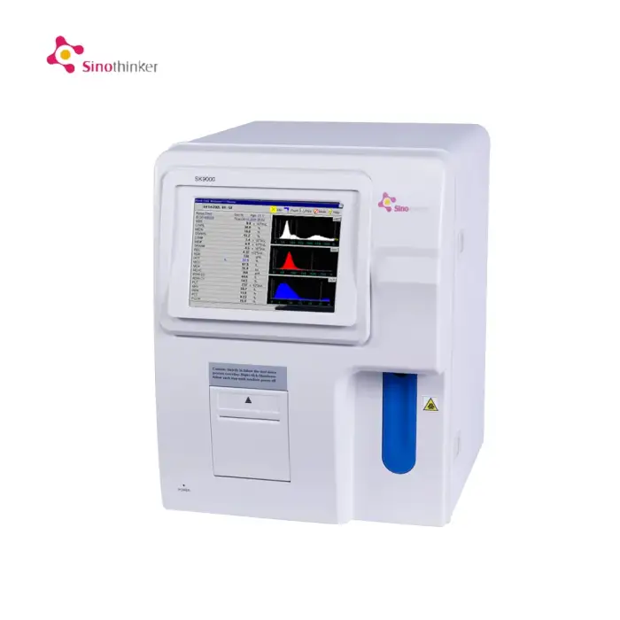 CBC 3 Part Haematology Analyser Fully Automated Hematology Analyzer Price Blood Analysis System Open Reagent Class II