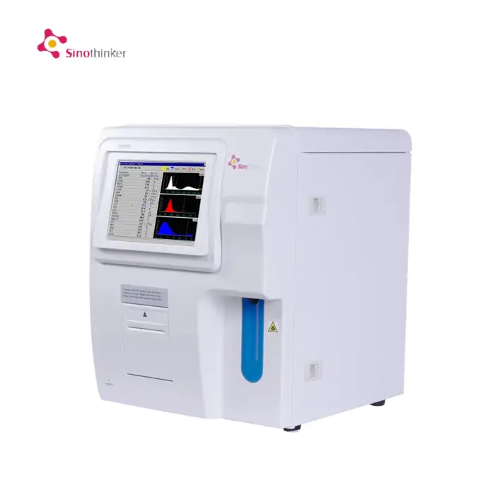 CBC 3 Part Haematology Analyser Fully Automated Hematology Analyzer Price Blood Analysis System Open Reagent Class II