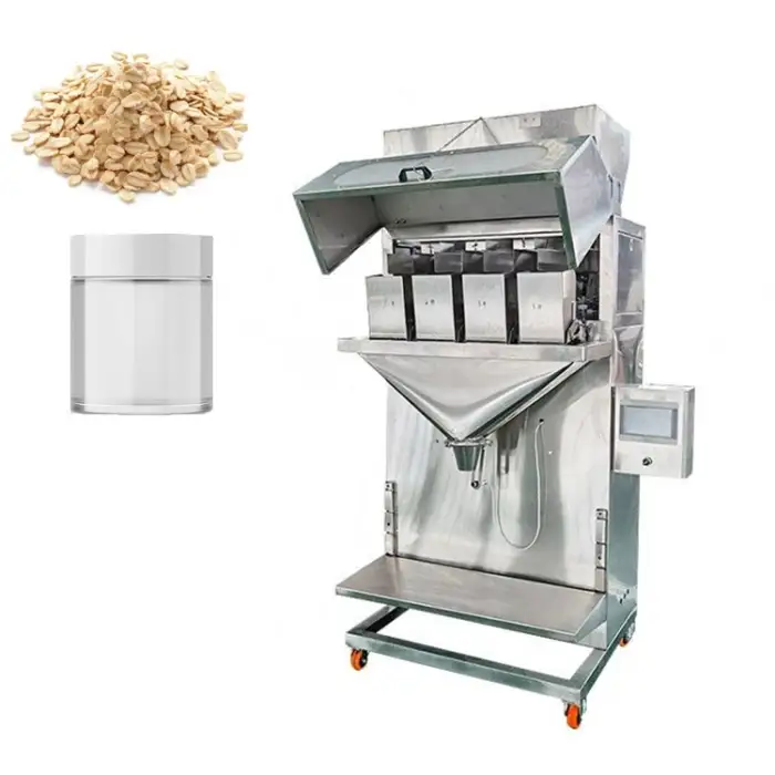 packing machine 1kg premade bag semi auto coffee sugar rice seeds packing machine on sale