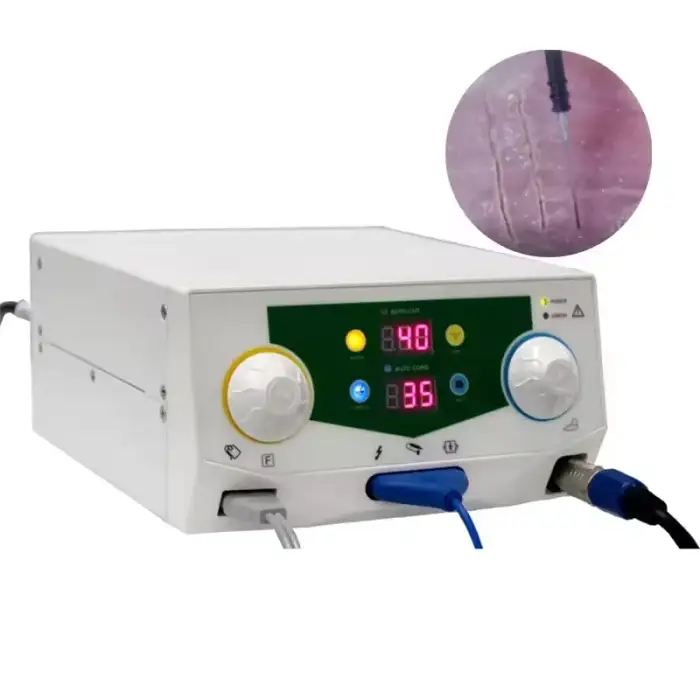 Portable high frequency electrosurgical unit rf electro monopolar High Frequency Electrocautery Cauterization Machine Dental