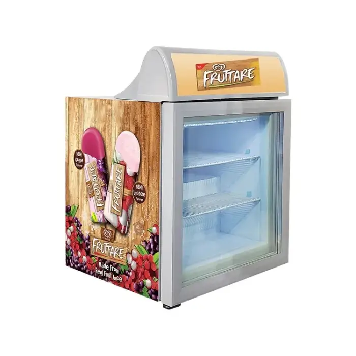 Small Commercial Ice Cream Display Freezer